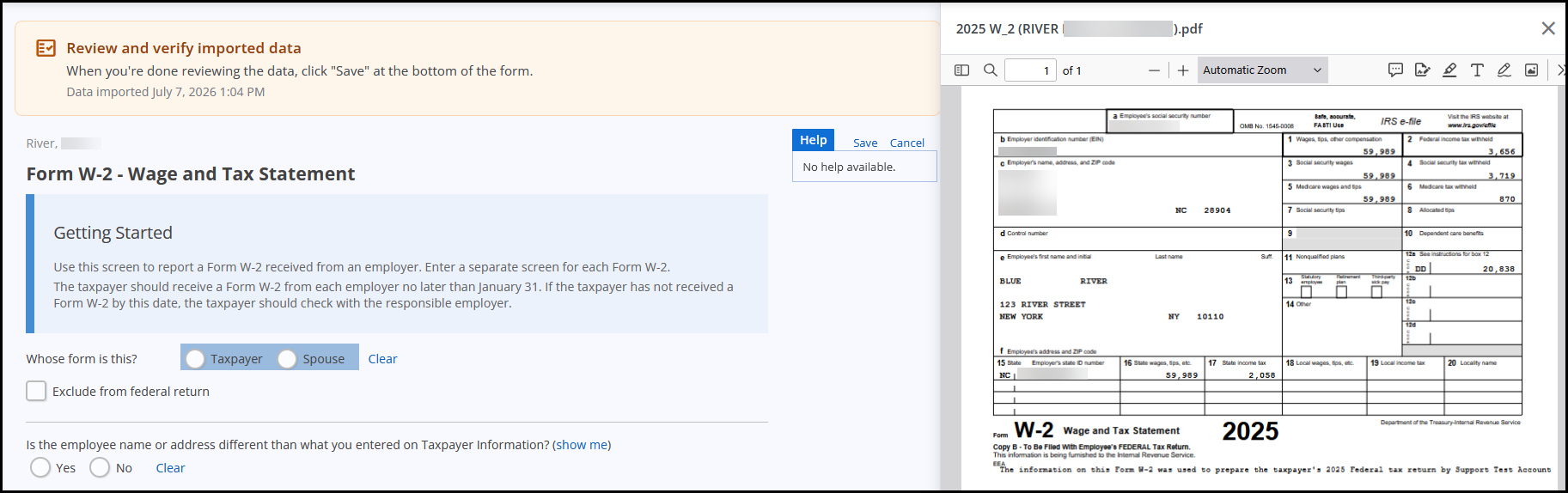 Review and verify step